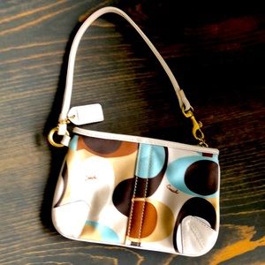 Coach Satin Wristlet